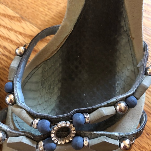 Stiletto slides with beading - Picture 2 of 4